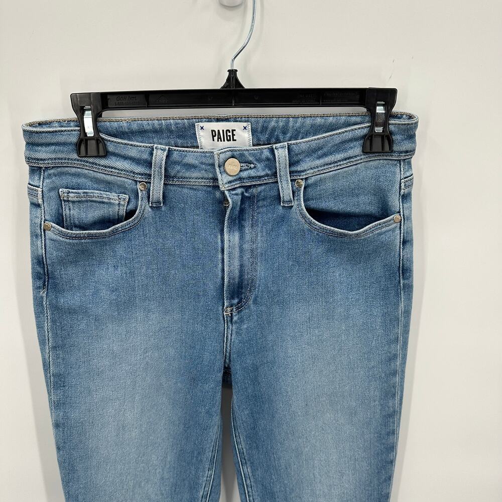 PAIGE DENIM Hoxton Ankle Skinny Denim Jean in Hot Toddy Light Wash // 28 - Picture 5 of 12